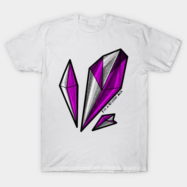 Crystal Ace T-Shirt by 1anioh